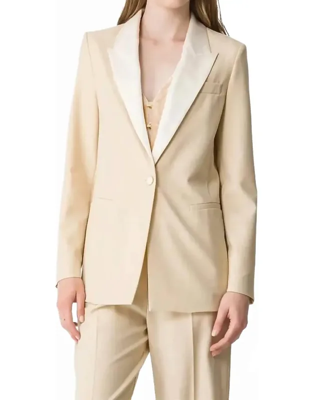 Wool Blend Canvas Jacket