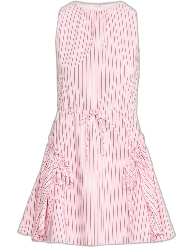 Leylani Rose Stripe Mini Dress