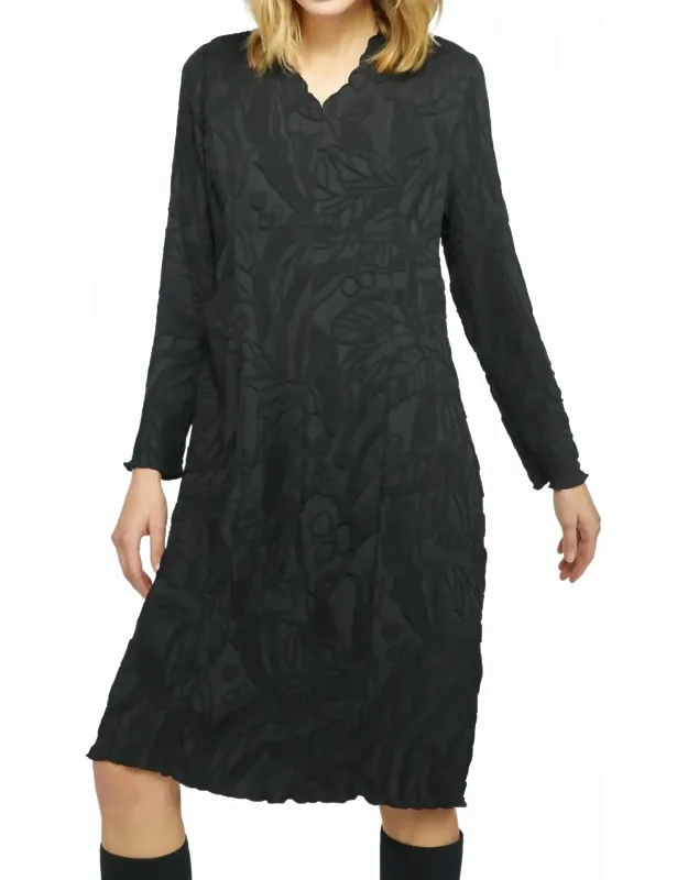 V-neck Mini Dress