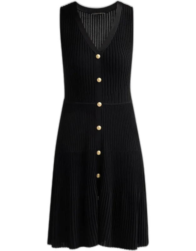 Ribbed Knit Dress