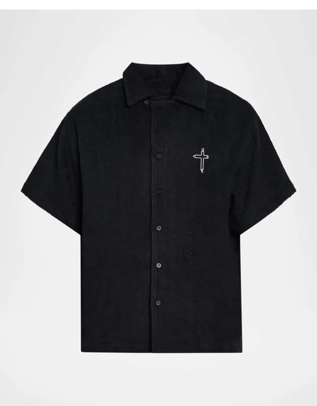 Chaparral Cotton Terry Camp Shirt