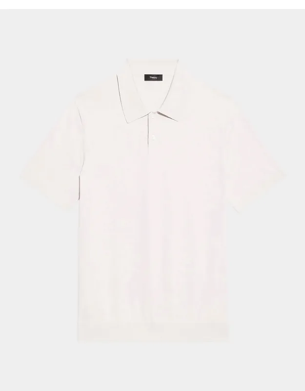 Soris Viscose Knit Polo Shirt