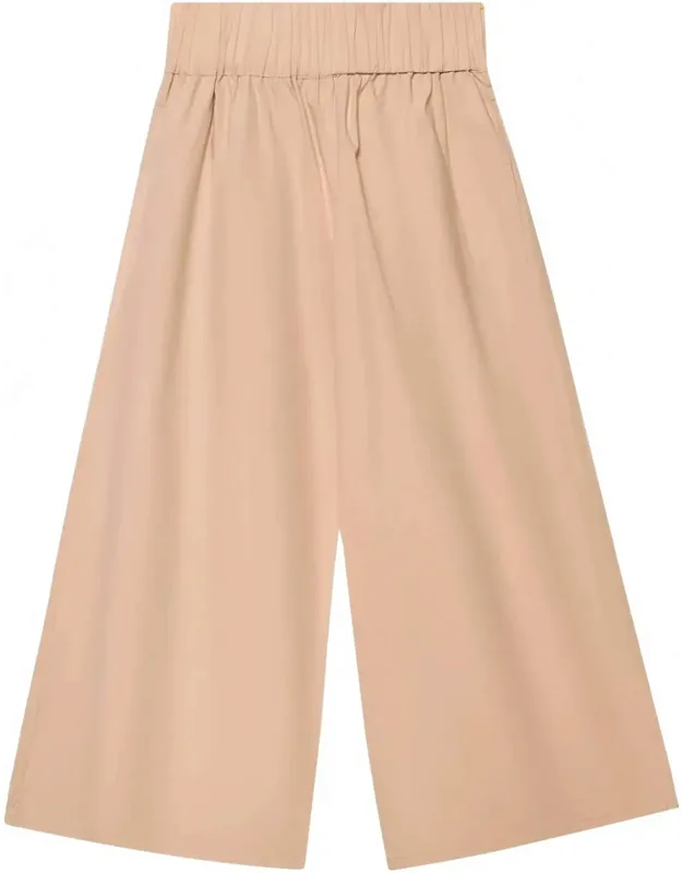 Crop Poplin Pants