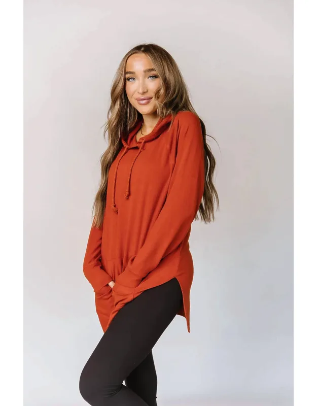 Side Slit Hoodie