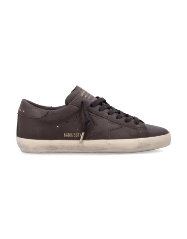 Low-top Sneakers With Vintage Aesthetic And Star Stitching