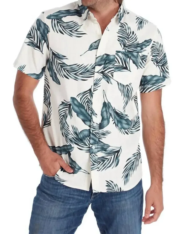 Printed Slub Shirt