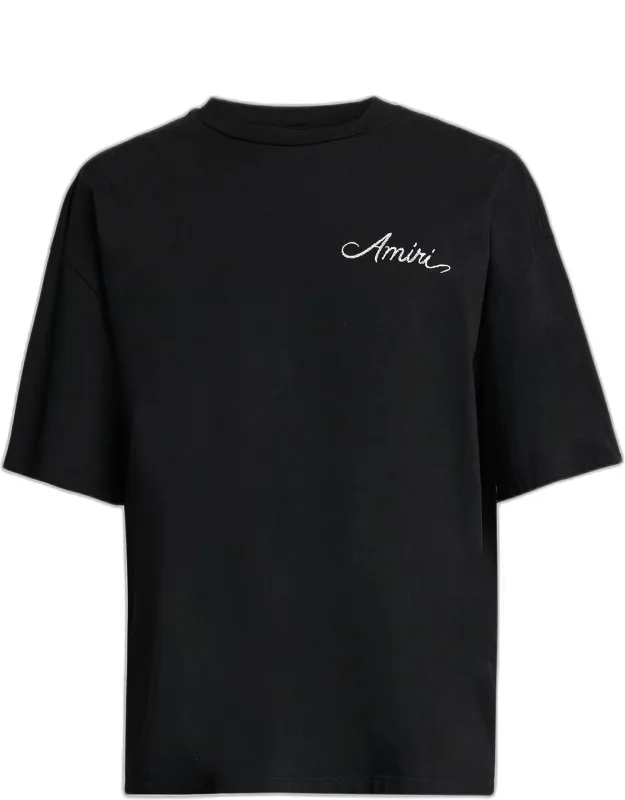 Logo Cotton Crewneck T-shirt