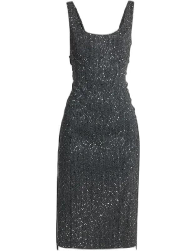 Laced Sheath Dress