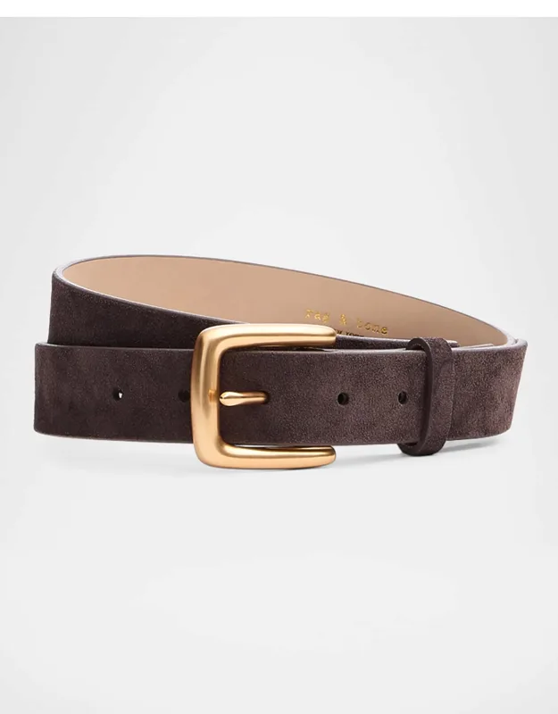 Cassie Belt With Rounded Square Buckle