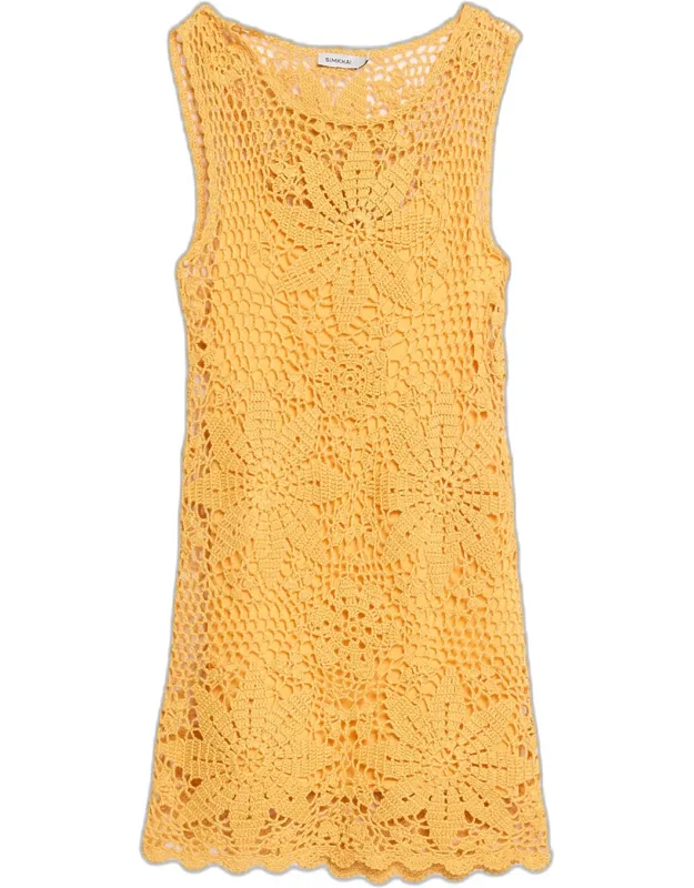 Crochet Mini Dress