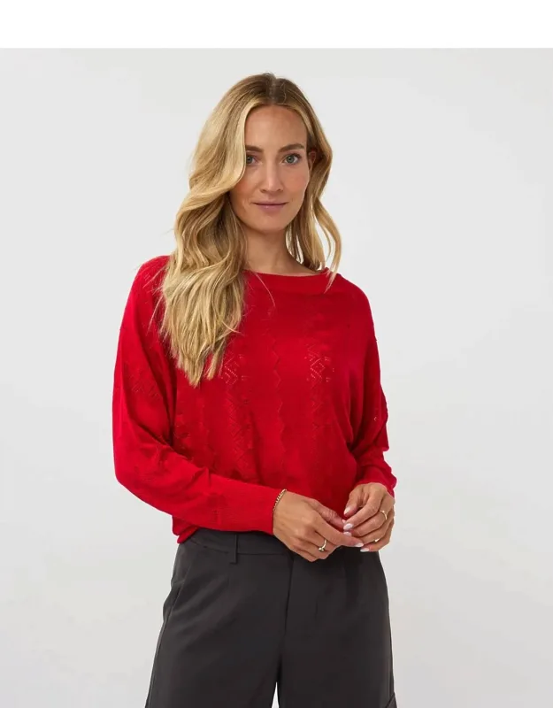Revna Batwing Lurex Sweater