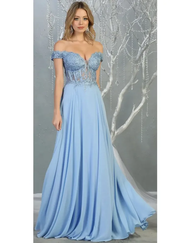 Off Shoulder Formal Dress