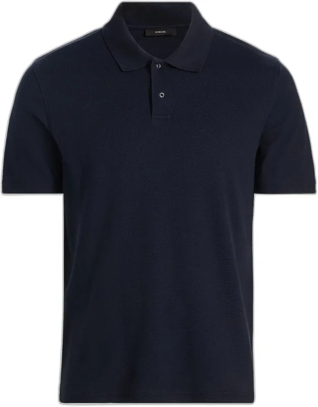 Rib-knit Cotton-blend Polo Shirt