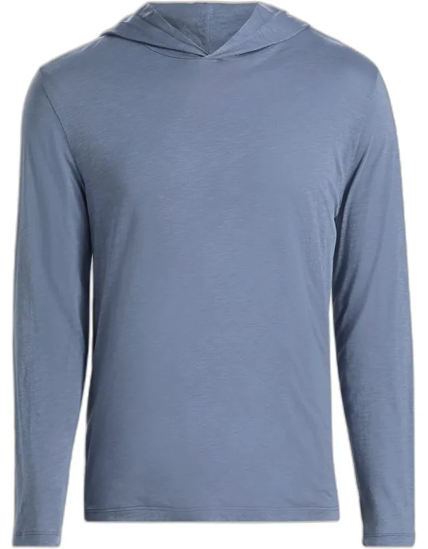 Fine Slub Double-layer Cotton Hoodie