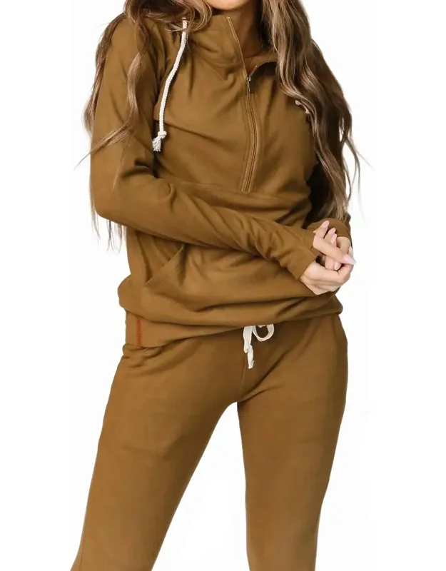 Performance Fleece Halfzip Hoodie