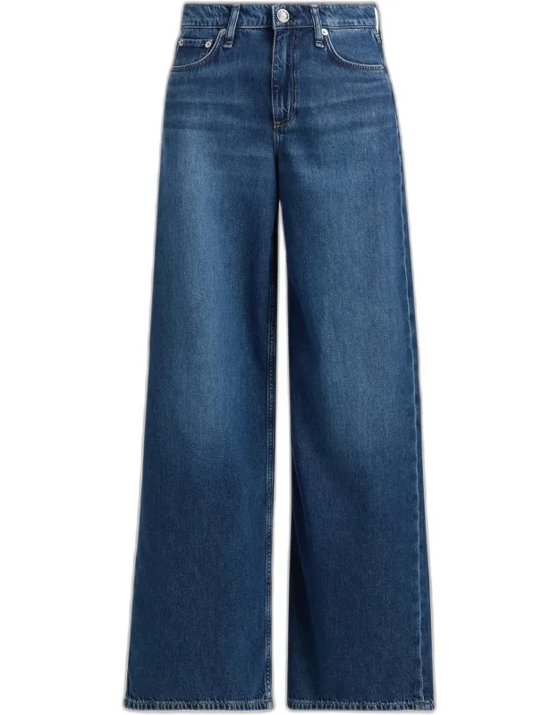 Sofie Featherweight Denim Wide-leg Jeans