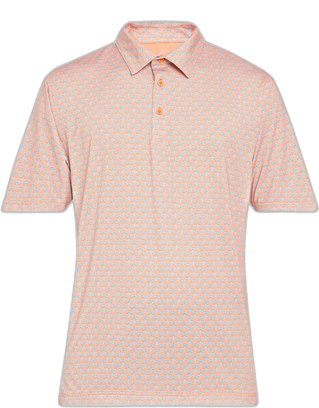 Geometric Polo Shirt