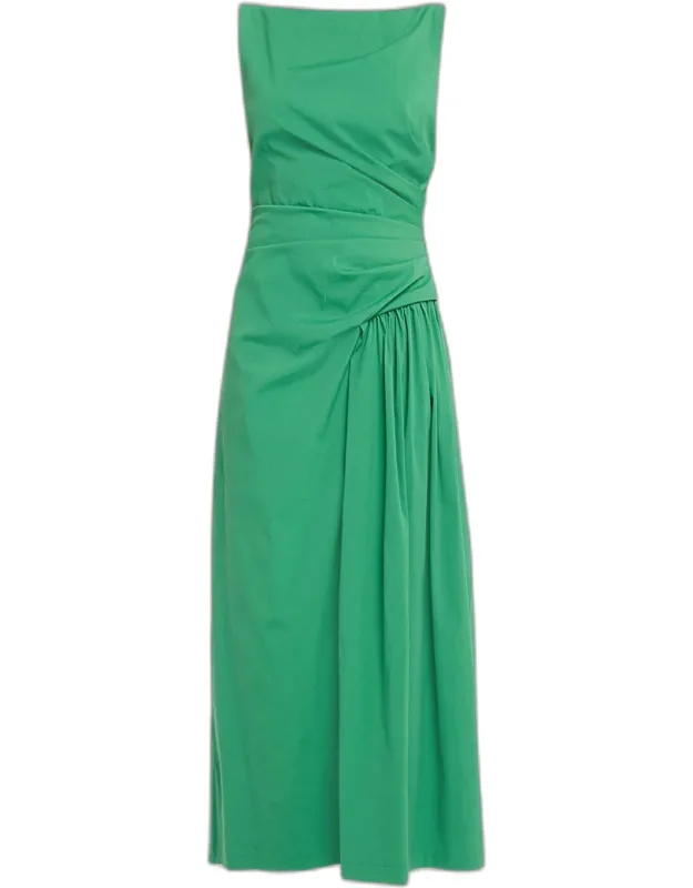 Asymmetrical Flounce Dress