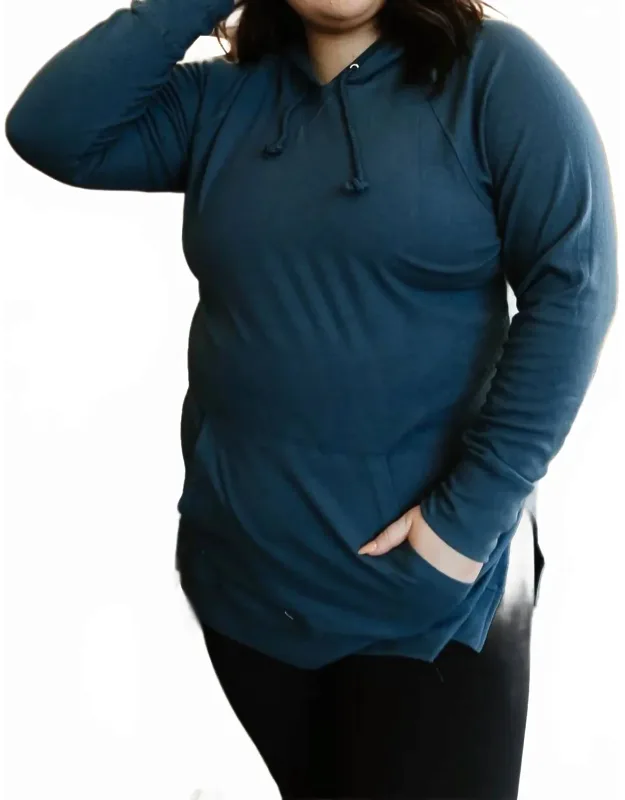 Side Slit Hoodie