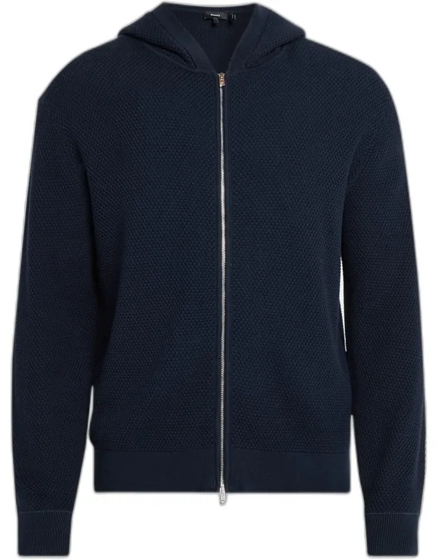 Mhylo Cotton Knit Full-zip Hoodie