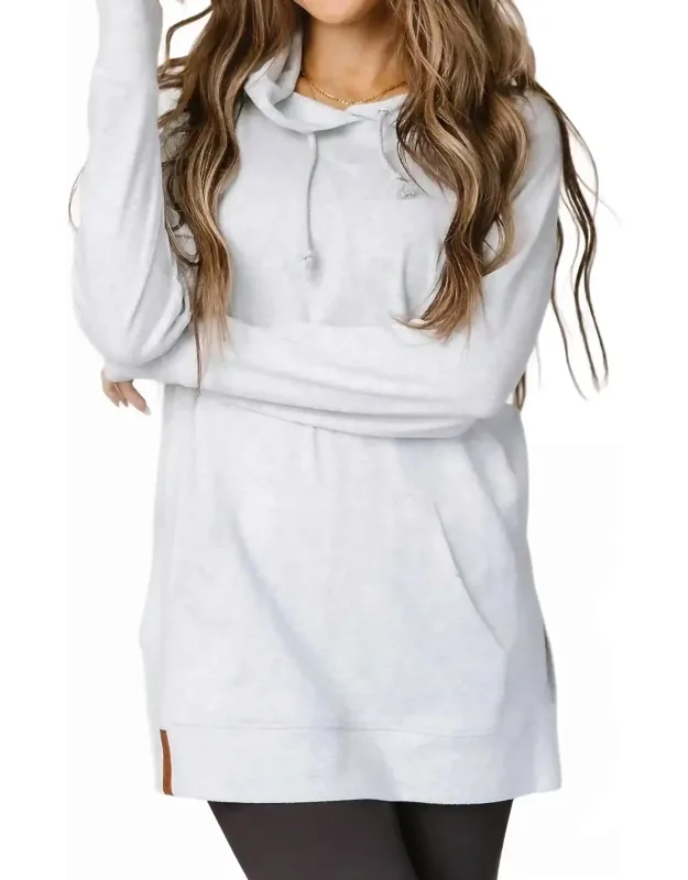 Side Slit Hoodie