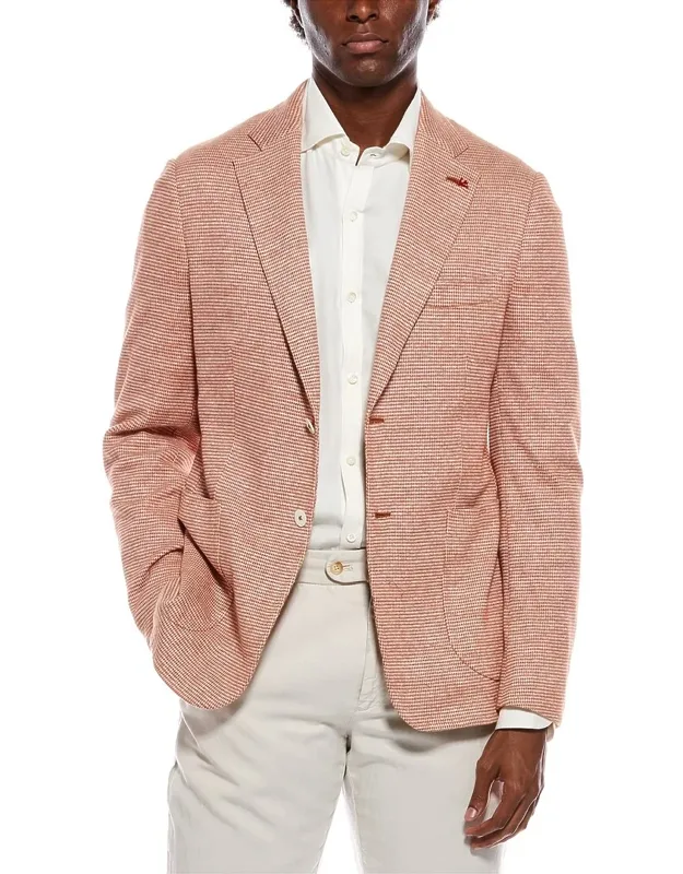 Linen-blend Jacket