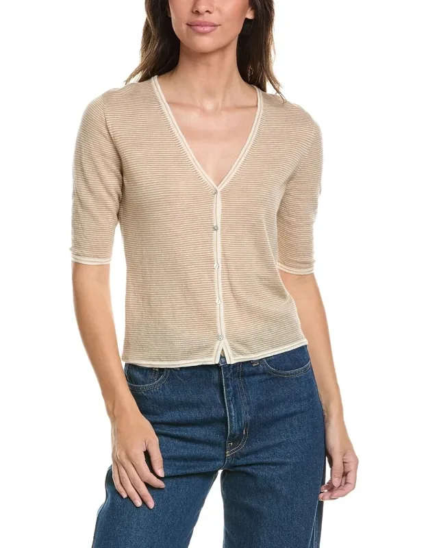 Micro Stripe Cardigan