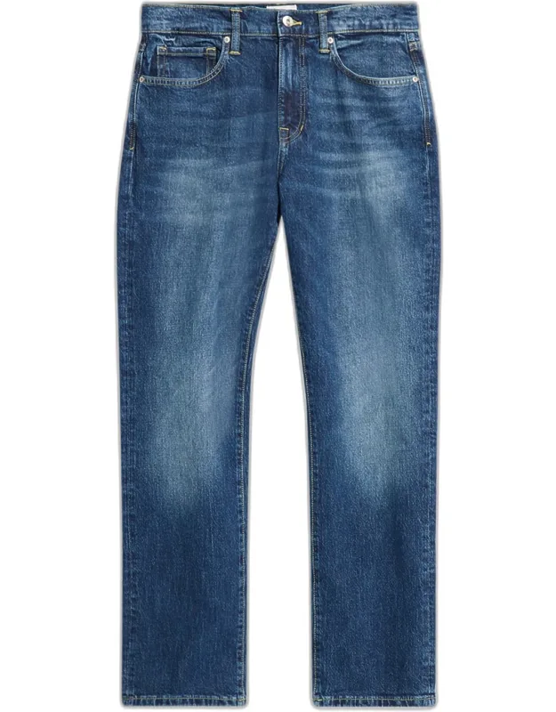 Classic Denim Straight Leg Jeans