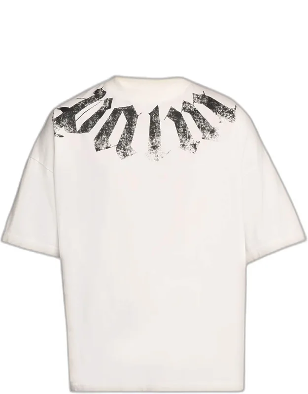 Big Neck Logo Cotton T-shirt