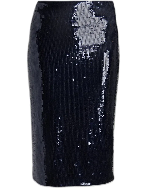 Sequined Pencil Skirt