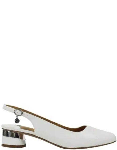 Lizard Print Patent Pumps