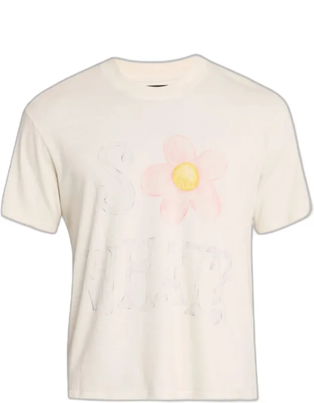 So What Fitted Cotton T-shirt