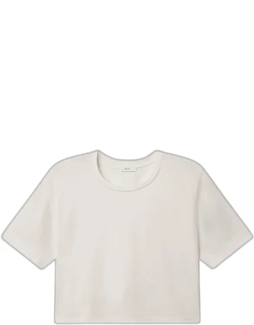 Cropped Crewneck Tee