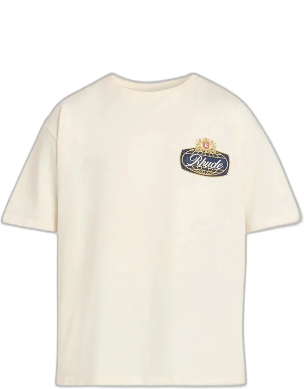 Safari Logo Cotton Crewneck T-shirt