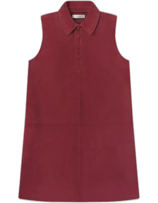 The Suede City Mini Shift Dress