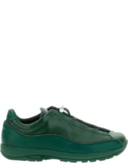 Cracked Patent Leather Sneakers