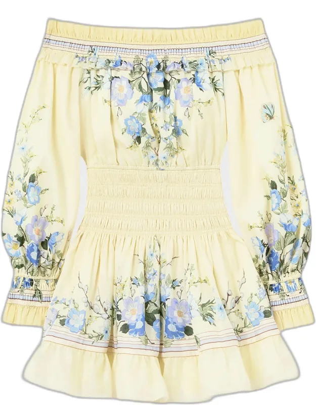 Ruffle Mini Dress