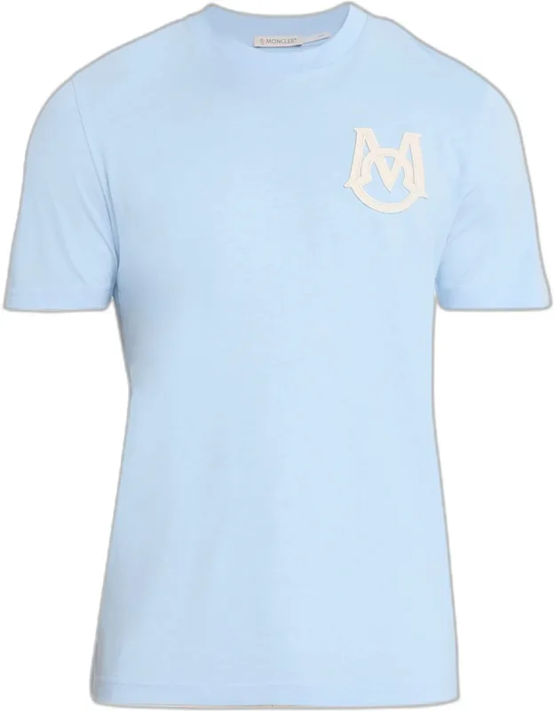 Crewneck Monogram Cotton Jersey T-shirt