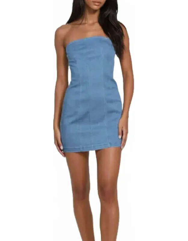 Strapless Mini Dress