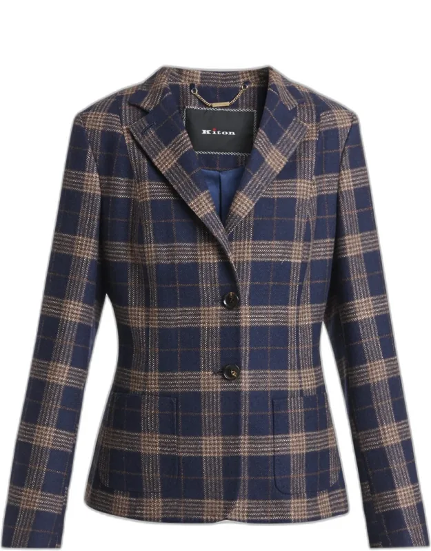 Plaid Blazer