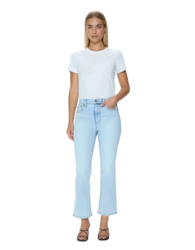 Lennon High Rise Crop Boot Jean - High-stretch Denim, Flattering Silhouette