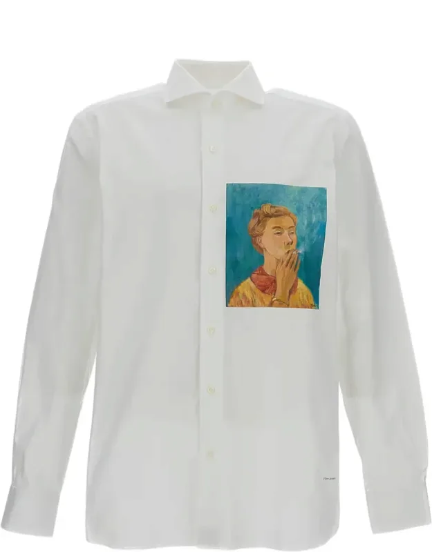 Tove Jansson Printed Cotton Shirt