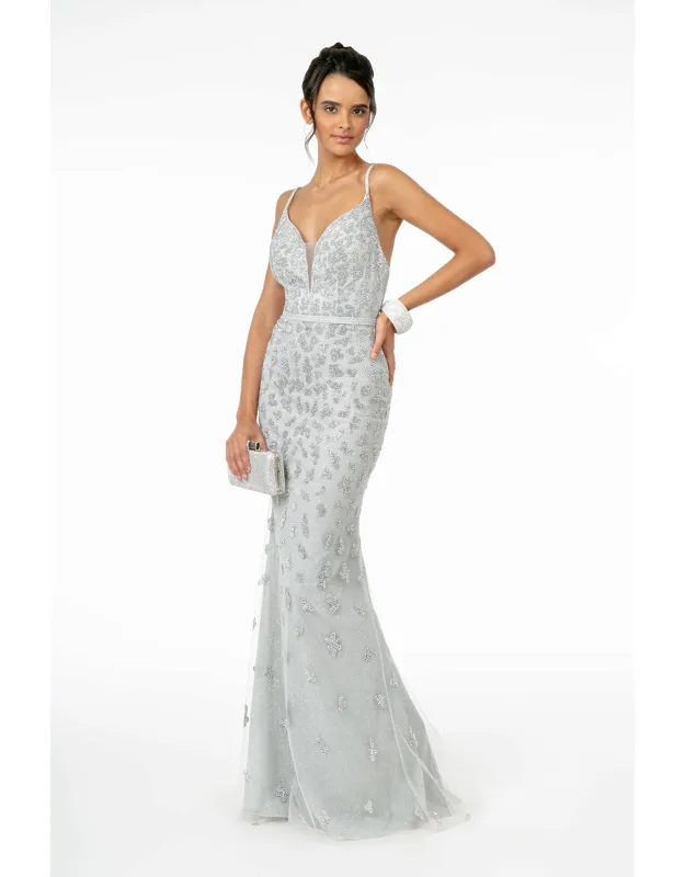 Spaghetti Strap Mermaid Dress