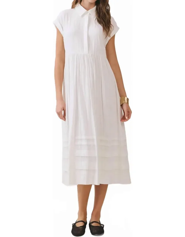 Classic Pleated Dress