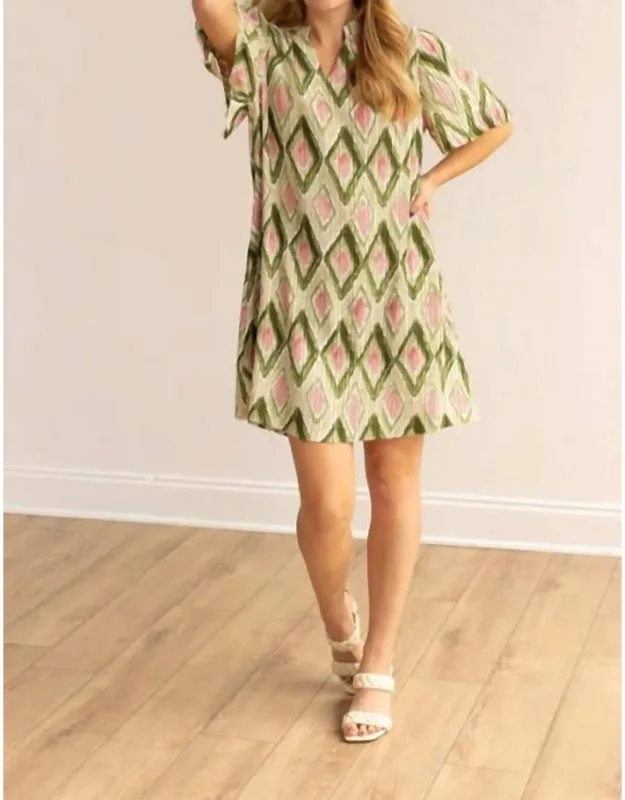 The Jackie Triangular Mini Dress