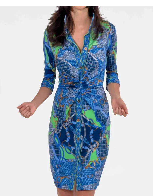 Twist & Shout Ditto Print Dress