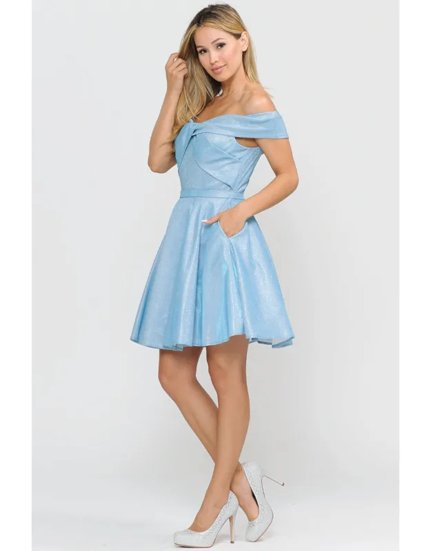 Off The Shoulder Cocktail Dress