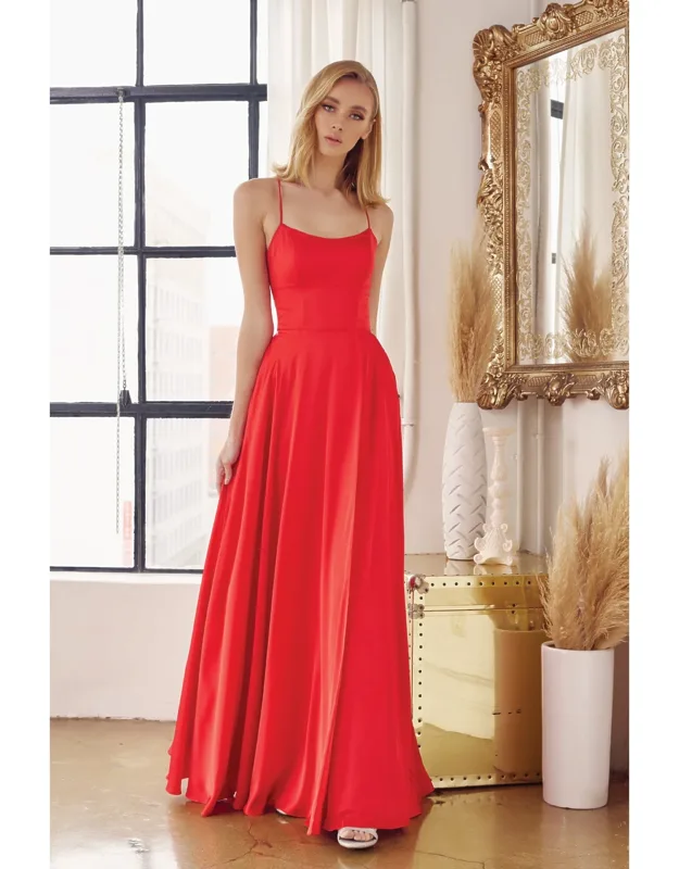 Simple Satin Dress