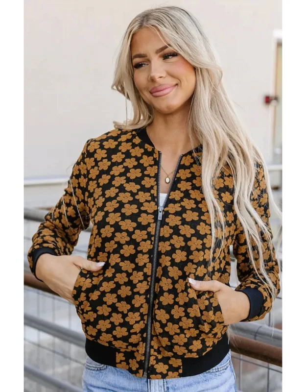 Flower Bomber Jacket