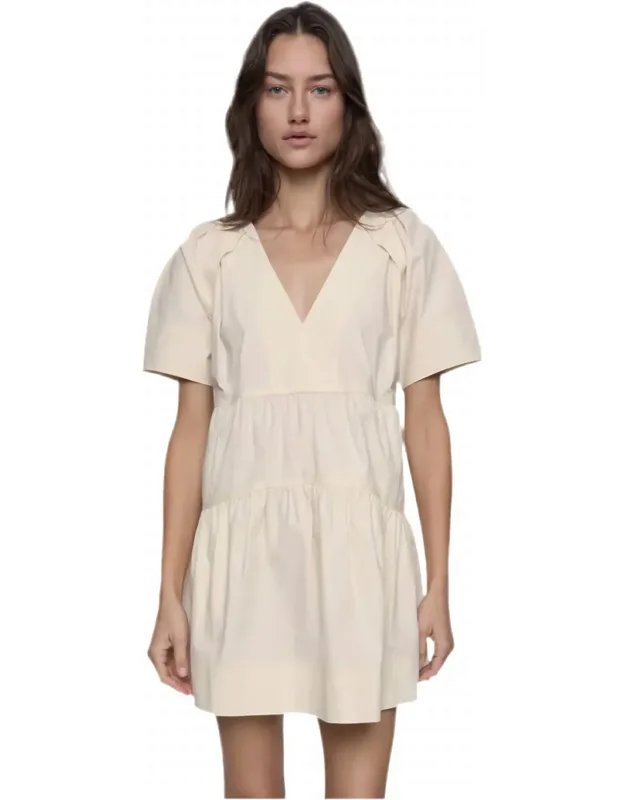 Tiered Mini Dress